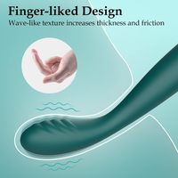 10 leistungs starke Modi & 5 Geschwindigkeiten Titten Klitoris Klitoris Anal necken Sexueller Zauberstab Massage gerät Vibrator Sex Stimulator