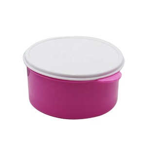Food Safety DIY Customized Logo Portable Food Storage Round <strong>Box</strong> Sublimation Blank <strong>Plastic</strong> <strong>Lunch</strong> <strong>Box</strong> - Product Image 4