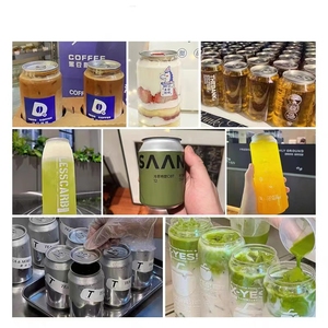 Máquina Selladora de Latas de Té de Burbujas Tipo Mesa/Selladora de Latas Semiautomática de Alta Velocidad/Selladora de Frascos de Plástico para Cerveza - Product Image 6