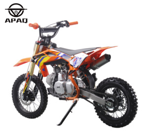 Minimoto de Cross para Niños de 125 cc, Motor de Cuatro Tiempos, Combustible Eléctrico y Arranque a Patada - Product Image 4