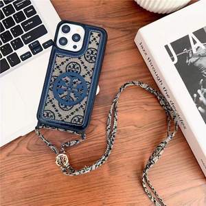 Coque de <span class=keywords><strong>téléphone</strong></span> en TPU de style européen américain pour iPhone 13/14 Pro Max croisé réglable pour Apple - Product Image 2