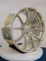 Soldes Exceptionnelles - Jantes de Voiture Forgées Légères PENGZHEN VS-5RS Or Poli 5x114.3 19x9 19x9.5 pour Lexus IS350 2021