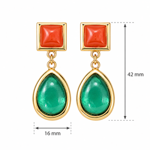 Orecchini a Goccia per Donne, Stile Vintage Elegante, Accessori per Orecchie da Indossare Quotidianamente - Product Image 5