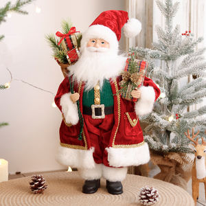 शुआंगयुआन का नया आगमन 18 इंच/45 सेमी स्टैंडिंग क्रिसमस सेंटा क्टस डोल क्रिसमस सजावट सेंसेंटा क्लामस डे पापा नोएल - Product Image 1