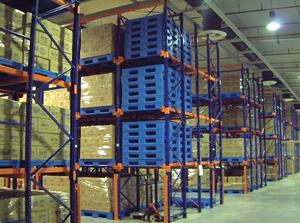 <span class=keywords><strong>Pallet</strong></span> in Plastica Industriale Resistente a Doppio Lato per Uso in Magazzino, Impilabile e di Grandi Dimensioni - Product Image 6