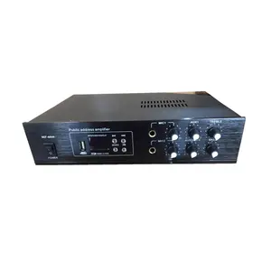 Minsound MP-6060 60W audio amplifier in public address system