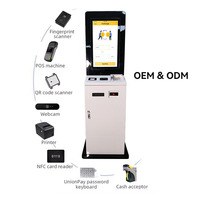 Virtual Bitbox Token Change Machine BTC Recibir Quioscos de facturas Máquina de pago en efectivo