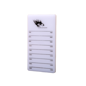 Support magnétique durable pour faux cils en forme de cœur, outil de beauté, palette en verre pour extensions de cils, palette en acrylique - Product Image 1