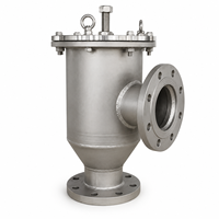 Soupape de purge de réservoir industriel, soupape de décharge de pression et de vide (PVRV) avec sortie de ventilation à bride et raccordement par tuyau, en acier inoxydable SS304 SS316L
