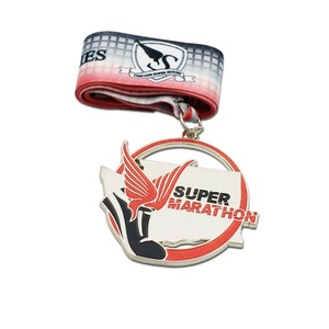 ผู้ผลิตเหรียญกีฬาโลหะผสมสังกะสีเลียนแบบโบราณสมัยใหม่ ขายส่งเหรียญวิ่งมาราธอนแบบกำหนดเอง เหรียญวิ่งบนลู่แข่งแบบนุ่ม - Product Image 3