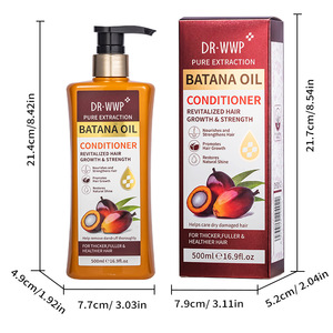 Ensemble de soins capillaires à base de plantes à l'huile Batahna hydratant revitalisant <span class=keywords><strong>cheveux</strong></span> lisses améliore le shampooing pour <span class=keywords><strong>cheveux</strong></span> crépus secs - Product Image 6