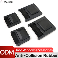 Silicone anti-collision pour portes et fenêtres, caoutchouc souple anti-choc, coussinets en caoutchouc silencieux, fabrication ODM de caoutchouc anti-collision.
