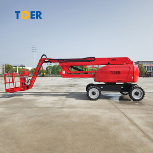 TDER 14m 25m 38m 디젤 파워 관절 체리 피커 붐 리프트 트럭 - Product Image 2