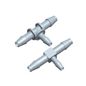 Conector en T de Plástico PP Reductor 3/8 x 3/8 x 1/4 para Tuberías de Agua y Aire - Product Image 3