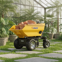 Offre Spéciale Livraison Gratuite Mini Camion Benne Agricole sur Roues Mini Chargeur Hydraulique Diesel/Électrique Certifié CE Haute Capacité de Charge