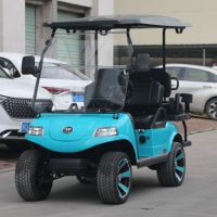 Voiture à énergie nouvelle 4 places, buggy tout-terrain, voiturette de golf électrique, moteur AC 6,3 kW, autonomie 30-50 km
