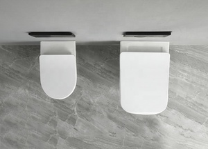 สุขภัณฑ์เซรามิกแบบแขวนผนังสำหรับห้องน้ำ ขายส่ง - Product Image 5