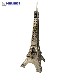 House Landscape Decoration Custom Large /Mini Metal Iron Eiffel Tower Sculpture