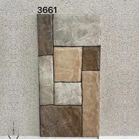 Villa Concave Concave Extérieur 300x600mm Antique Culture Pierre Mur Briques American Country Cour Extérieure Carreaux Muraux En Céramique