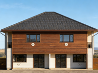 Casa Prefabricada de Acero Ecológica Star Flow de 398m, 2 Pisos, Bajo Costo, Moderna, con Sistema de Aislamiento Térmico y Ahorro de Energía