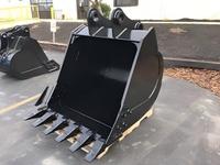 Alat Berat Excavator Attachment Heavy Duty Digging Bucket Kapasitas 1.5m untuk Excavator SY245H 25.5 Ton Pemotong Batu