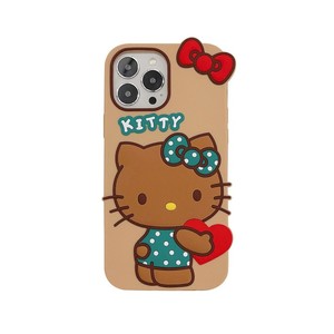 เคสโทรศัพท์มือถือลายการ์ตูนน่ารัก 3 มิติ ซิลิโคนรูปโบว์แมวน้อย สำหรับ iPhone 8plus XS XR 17 promax  ฝาหลังยางนิ่ม ขายส่ง - Product Image 6