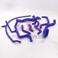 Kit de tuyau de radiateur en silicone, tuyau d'admission de liquide de refroidissement, compatible avec VW Corrado VR6 GOLF MK3 VR6 2.8 92-97 JMI