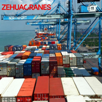 Grúa Portátil para Contenedores STS Ship to Shore, Altura de Elevación Personalizada, Grúa de Puerto para Manipulación de Contenedores en Puertos Marítimos