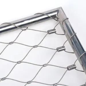 Protection System Rockfall Netting Flexible Slope Security Screen Wire Mesh Flexible Metal Mesh Netting.