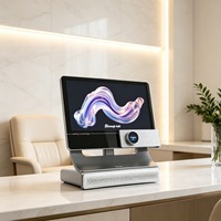 Analyseur de cuir chevelu intelligent AI, détection capillaire, Bluetooth WiFi, grossissement 200x 50x, 13 indicateurs, appareil de beauté à usage domestique