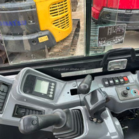 Excavator Mini Yanmar 3-ton VIO35 Bekas Pakai untuk Pertanian dan Rumah Tangga, Kapasitas Bucket 0.2m, Model 2024, Jam Kerja Rendah