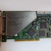 Carte DAQ multifonction PLC National Instruments PCI-6034e, entrée analogique 16 bits pour usage industriel
