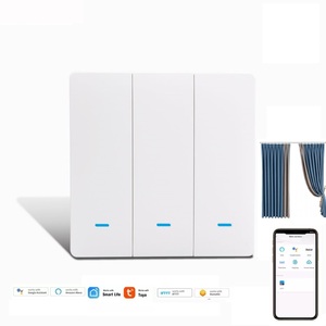 Interruptor de pared inteligente para Tuya Zigbee, cable neutro, luz de pared, estándar de la UE, 230V, interruptores de botón remoto por voz <span class=keywords><strong>Alexa</strong></span> hechos duraderos - Product Image 6