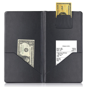 Cartella per banconote da ristorante in PVC con Logo personalizzato presentatore di banconote in pelle <span class=keywords><strong>PU</strong></span> - Product Image 1