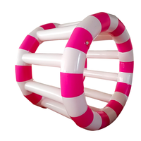 Parc aquatique, piscine à balles océaniques, jouets aquatiques gonflables, balançoire, équipement de bateau banane, piscine gyroscopique, roue du vent et roue du feu