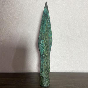 Arpón <span class=keywords><strong>de</strong></span> Latón Estilo Bronce Antiguo, Modelo <span class=keywords><strong>de</strong></span> Arma 3D Fundida, Accesorios para Colección y Exhibición - Product Image 2