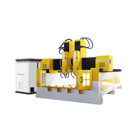 Máquina de Grabado de Piedra de 3 y 4 Ejes, Router CNC 1325 para Tallado de Granito, Mármol y Lápidas, para Esculturas