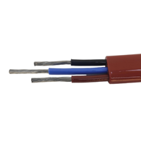 Câble en cuivre silicone ignifuge classe C ZR-YGC - Câble haute température -60~200°C pour conduit métallique, câblage d'équipement industriel mobile