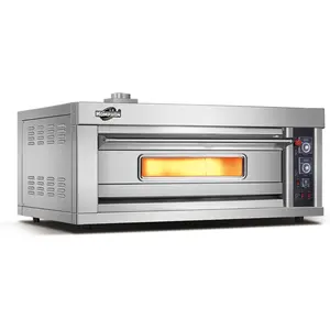 WFC-102Q Baked Bread Gas Stove With Oven Stainless Steel Pizza Oven Gas