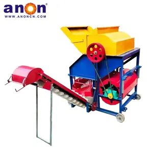 ANON gasoline mini thresher machine multifunctional thresher machine automatic multi crop thresher machine