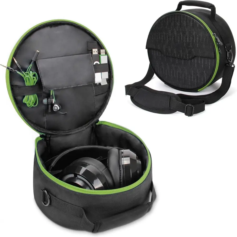 תיק אוזניות נייד מקרה אוזניות משחק אוניברסלי תואם עם Xbox פעימות bose אבזר משחק אבזר
