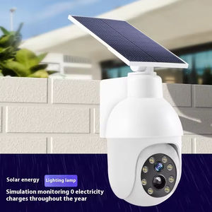 Lámpara Solar Inalámbrica con Detector de Movimiento, Diseño de Cámara LED, Impermeable IP65, Simulación de Monitor, para Jardín y Patio - Product Image 5