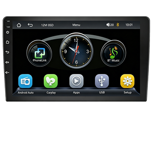 Universal 9 10.1inch MP5 Radio with HD Touchscreen Carplay Stereo BT Hands-Free Calling Car <b>DVD</b> <b>Player</b> - Product Image 1