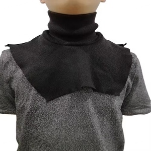 Protector de Cuello Resistente a Cortes AmpsafeX HPPE, Personalizable, Duradero, Color Gris, para Uso Diario de Trabajadores, Nivel de Protección A - Product Image 4