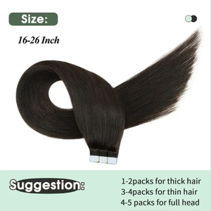 Extensiones de Cabello Humano con Cinta Adhesiva a Precio de Fábrica, Extensiones de Cabello 100% Virgen, Cabello Ruso con Cutícula Intacta - Product Image 6