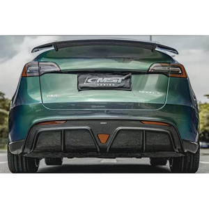 ดิฟฟิวเซอร์หลังคาร์บอนไฟเบอร์ทรง C สำหรับรถยนต์รุ่น Y ปี 2018-2024 - Product Image 6