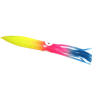 Señuelo de pesca de pulpo suave de 18 cm y 14 g, de PVC, para agua dulce y salada, cebo artificial de calamar para peces de agua dulce - Product Image 4