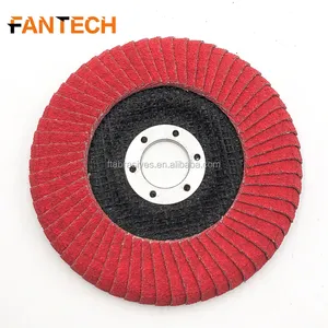 Abrasive Tools VSM 850 High Quality 5 inch Ceramic Half Curved Flap Disc For Grinding Fillet Welds