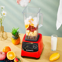 Mixeur à smoothies 400W puissant pour usage domestique et hôtelier, avec moteur 100% cuivre et lames en acier inoxydable