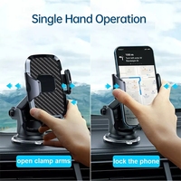 Support de téléphone à ventouse pour tableau de bord et pare-brise de voiture